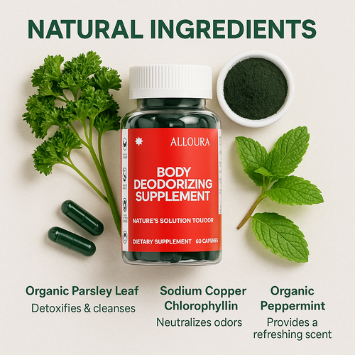 Chlorophyll Pill - Full Body Deodorant Supplement